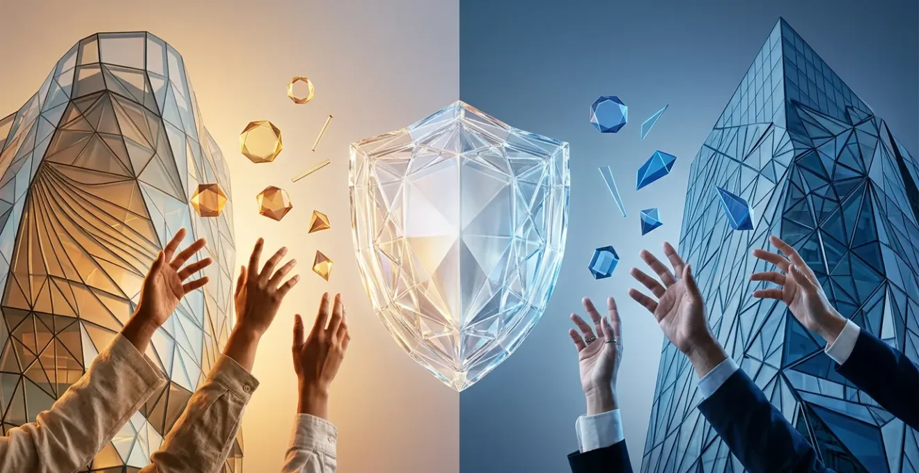 Comparaison visuelle entre mutuelle sans but lucratif et compagnie d'assurance cotée pour les remboursements